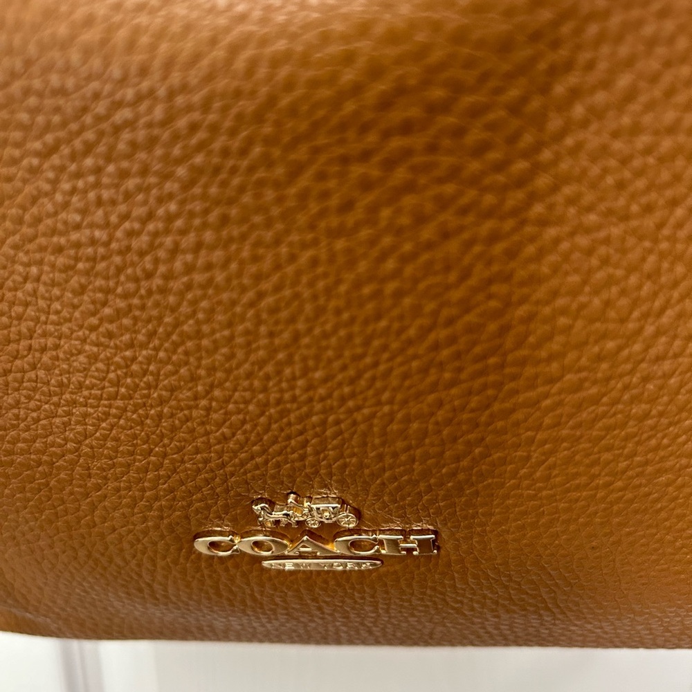 Coach Messenger crossbody or shoulder bag, saddle color